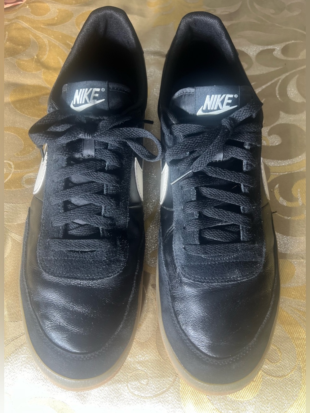 Nike Killshot 2 Leather Black Gum Sail Men’s Size 15